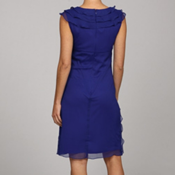 KM COLLECTIONS By MILLA BELL Short Rosette Dress - Picture 2 of 6